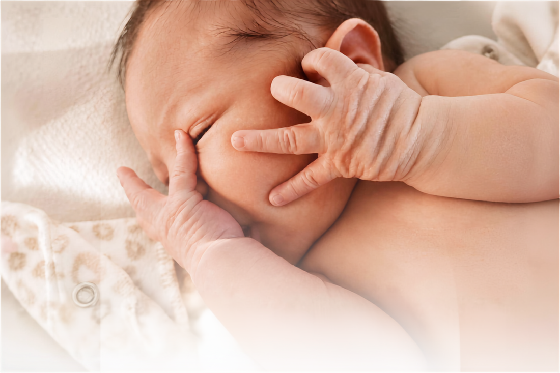 Baby with finger in mouth
